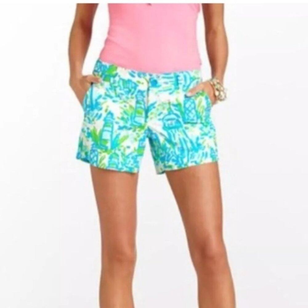 Lilly Pulitzer Callahan Shorts in High Beam 00